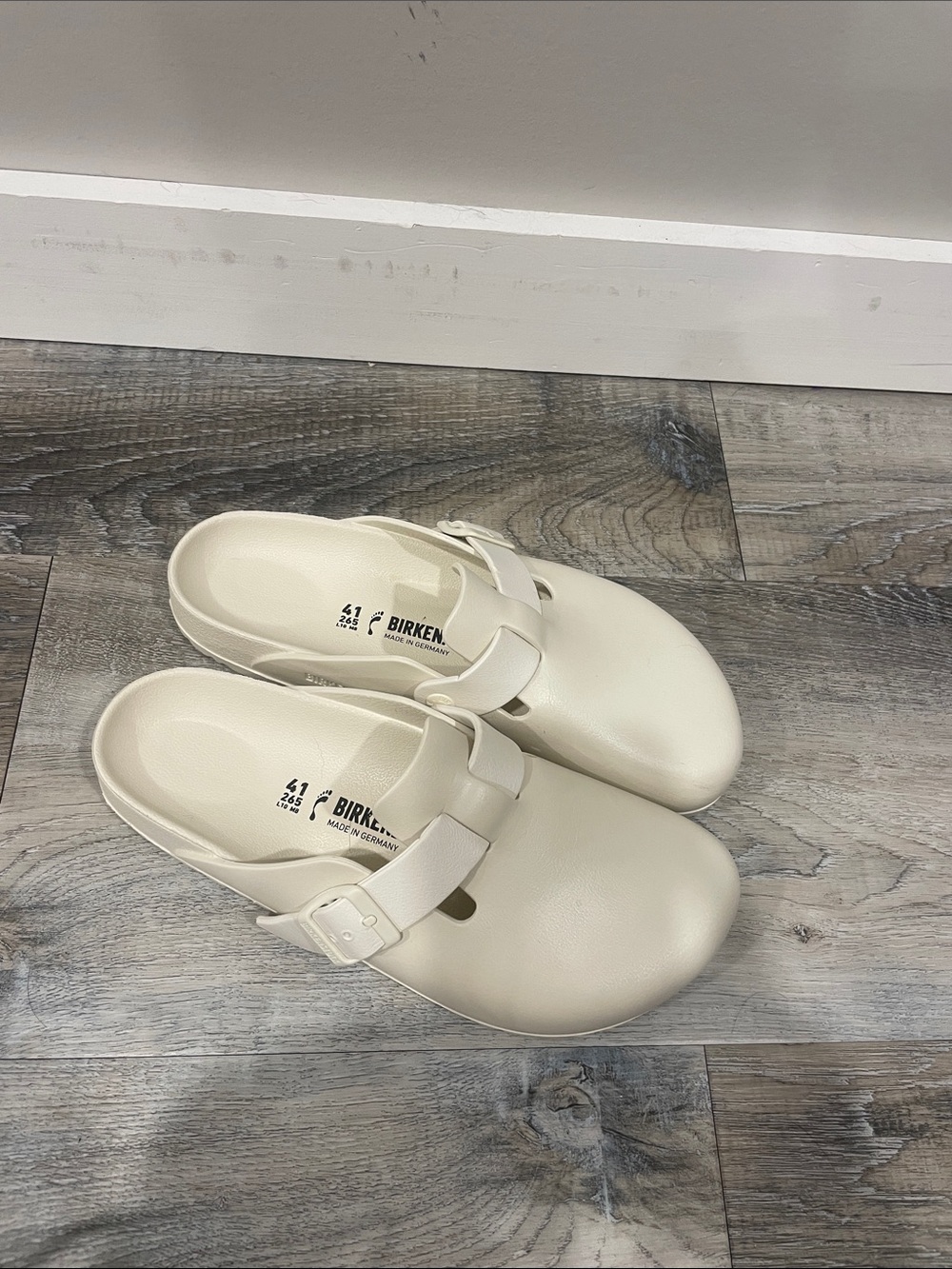 Birkenstock Cream Professional Slip-On Clog